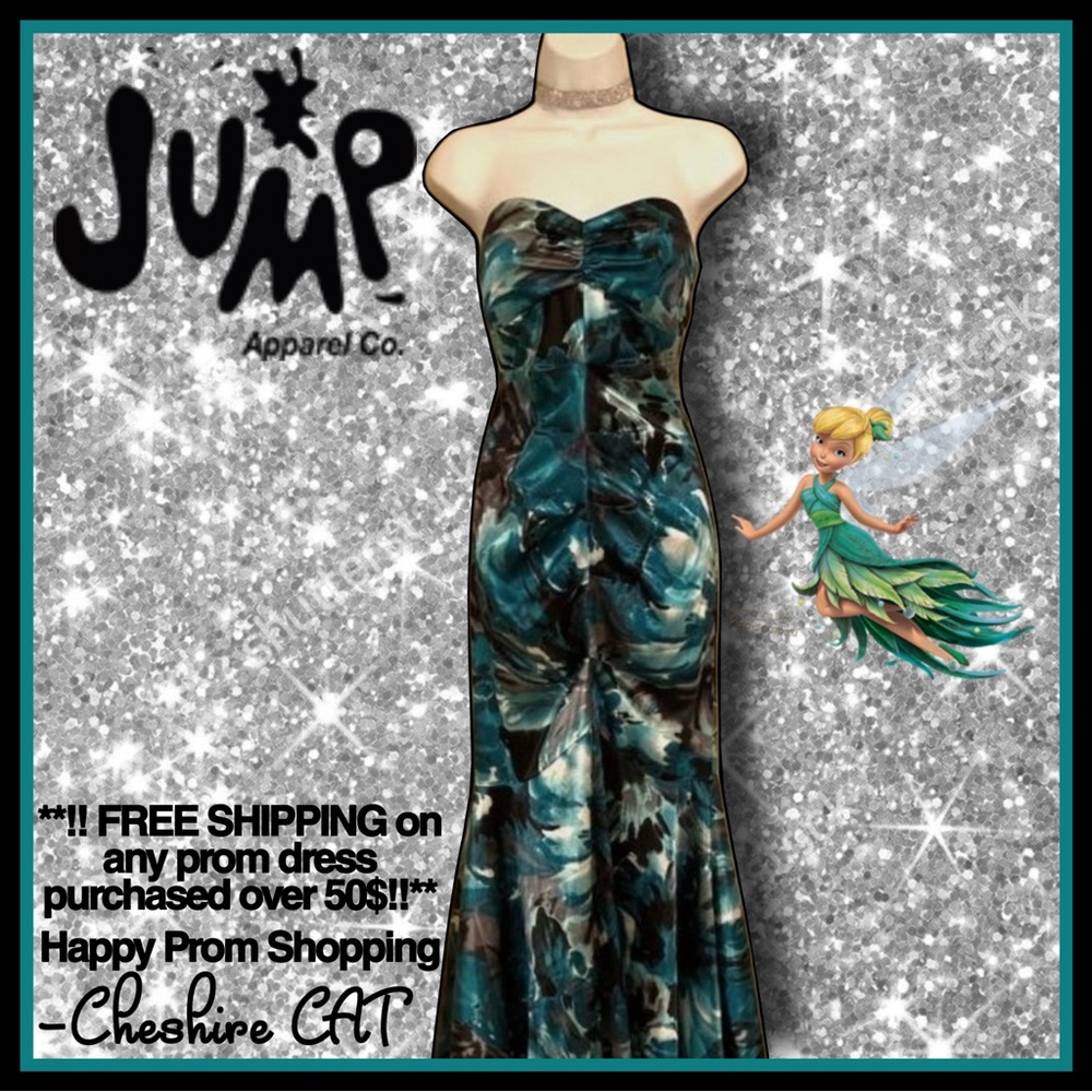 STRAPLESS MERMAID formal dress